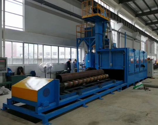 商丘喷砂机在管道除锈中的现场施工应用