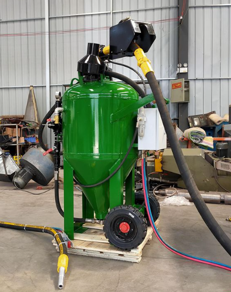 商丘移动式喷砂机 户外施工效率翻倍
