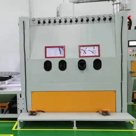 商丘高效生产，从箱体手动喷砂机开始，提升零部件质量